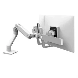 Ergotron HX Brazo de Escritorio Dual para Monitor Blanco