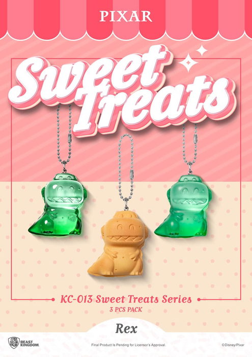 Pixar pack de 3 Llaveros Sweet Treats Series 4 cm