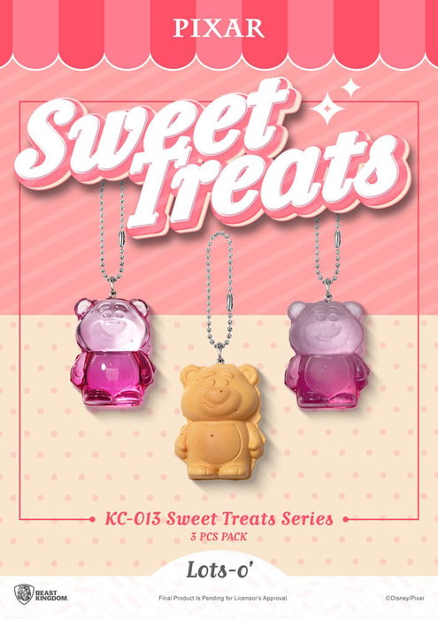 Pixar pack de 3 Llaveros Sweet Treats Series 4 cm