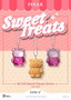 Pixar pack de 3 Llaveros Sweet Treats Series 4 cm