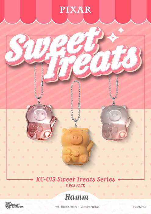 Pixar pack de 3 Llaveros Sweet Treats Series 4 cm