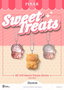 Pixar pack de 3 Llaveros Sweet Treats Series 4 cm