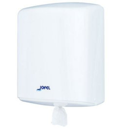Jofel Dispensador de Papel Mecha Blanco ABS hasta Ø205mm