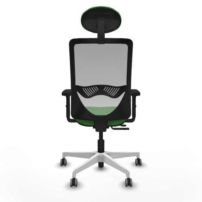 PIQUERAS Y CRESPO Silla de oficina Zulema Verde y Gris PIQUERAS Y CRESPO Silla de oficina Zulema Verde y Gris