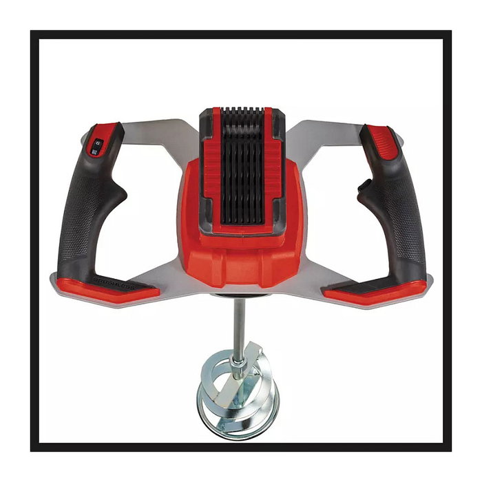 Einhell TP-MX 18-2 Li BL Mezclador Profesional de Pintura y Mortero 18V (Rojo/Negro)