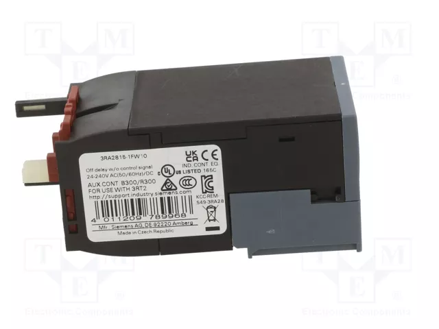 SIEMENS 3RA2815-1FW10 Contactos de acción retardada NC + NA