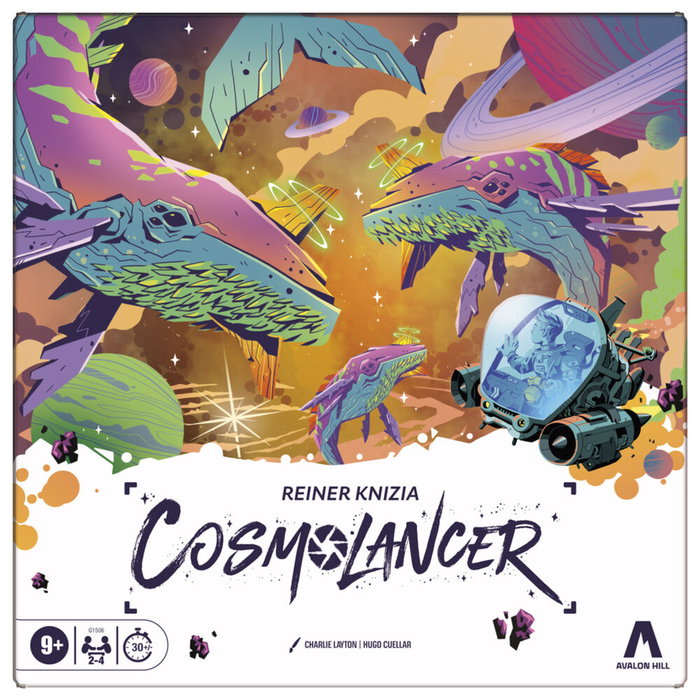 Hasbro Cosmolancer Juego de Mesa Versión multilingüe