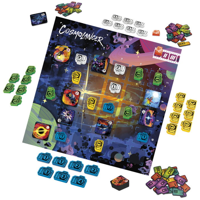 Hasbro Cosmolancer Juego de Mesa Versión multilingüe