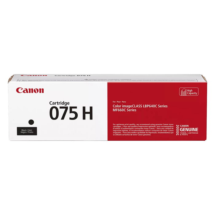 Canon 075HBK Tóner Negro de Alta Capacidad