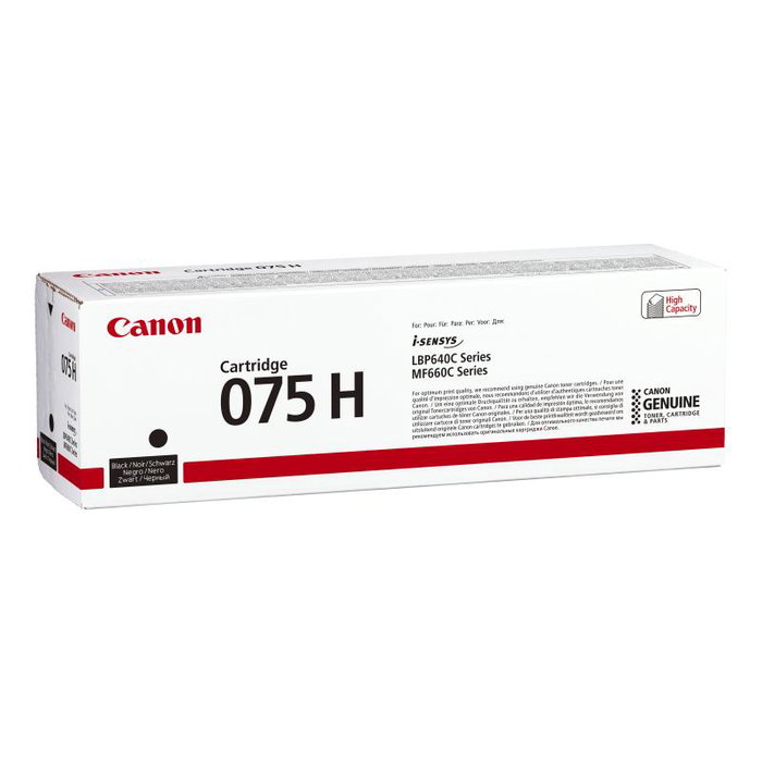 Canon 075HBK Tóner Negro de Alta Capacidad