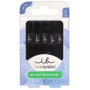 Invisibobble Ecotie Coletero Invisible de Plástico Reciclado, Color Negro, Pack de 5 Unidades