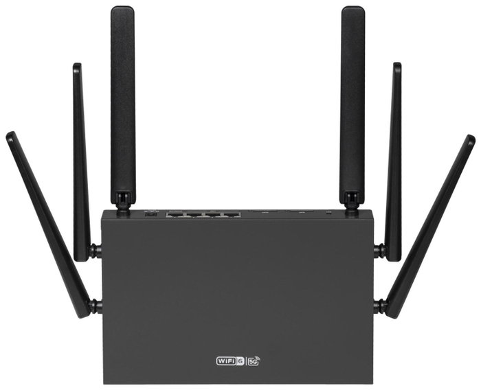 Edimax 5G-8649AX Rúter 5G NR AX1800 Wi-Fi 6 Doble Banda Negro
