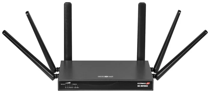 Edimax 5G-8649AX Rúter 5G NR AX1800 Wi-Fi 6 Doble Banda Negro