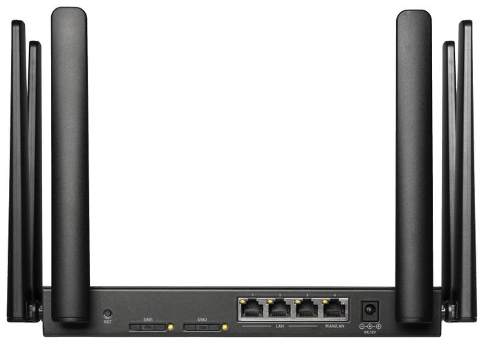 Edimax 5G-8649AX Rúter 5G NR AX1800 Wi-Fi 6 Doble Banda Negro
