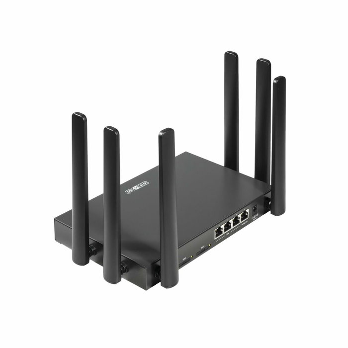 Edimax 5G-8649AX Rúter 5G NR AX1800 Wi-Fi 6 Doble Banda Negro