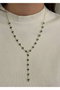 Heliophilia Silver KPEGMSA435312 Collar de Latón Azul Ajustable Hipoalergénico para Mujer, Elegante y Sofisticado