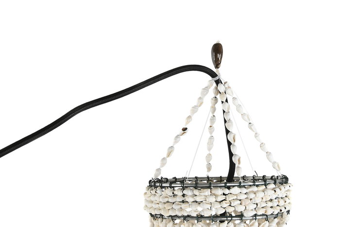 DKD Home Decor Lámpara de Techo Hecha a Mano con Conchas 54 x 130 x 54 cm