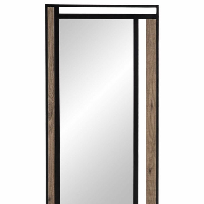 Ixia Espejo Natural-Negro DM-Metal 45 x 100 cm