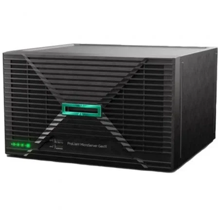 HPE ProLiant MicroServer Gen11 Servidor Torre Intel Xeon 6325P 4 núcleos 3.5GHz, 32GB RAM DDR5, 2x4TB HDD SATA, iLO 6, P87455-425