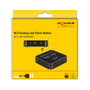 DeLOCK Estación de acoplamiento M.2 para 2 x M.2 SATA SSD con función de clonación, USB 3.2 Gen 2 Type-C, Negro