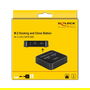 DeLOCK Estación de Acoplamiento SSD Docking Station 2x M.2 SATA con Función Clonación USB-C 3.2 Gen 2 6 Gbps Negro