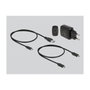 DeLOCK Estación de acoplamiento M.2 para 2 x M.2 SATA SSD con función de clonación, USB 3.2 Gen 2 Type-C, Negro
