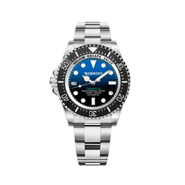 Bobroff BF0003i Reloj Automático con Esfera Azul y Caja de 44mm