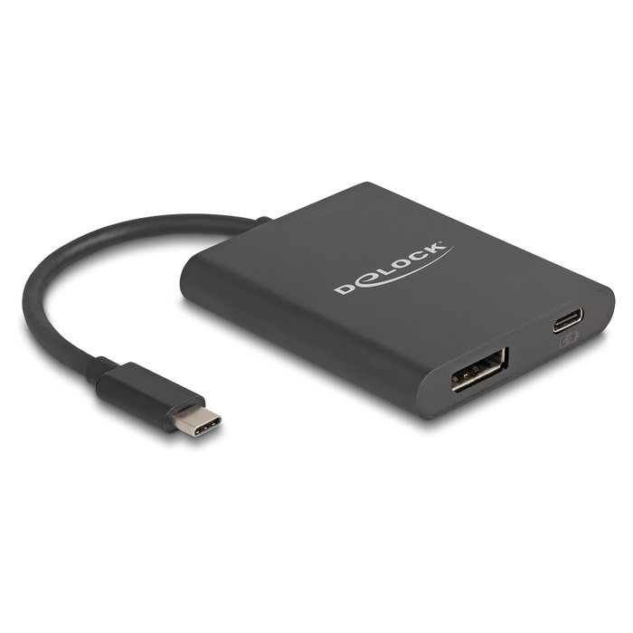 DeLOCK Adaptador USB Type-C a DisplayPort 8K con HDR y Power Delivery 60 W DeLOCK Adaptador USB Type-C a DisplayPort 8K con HDR y Power Delivery 60 W