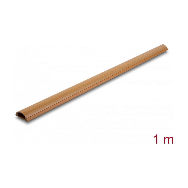 DeLOCK Canaleta para cables autoadhesiva 30 x 11 mm - Aspecto madera - 1 m DeLOCK Canaleta para cables autoadhesiva 30 x 11 mm - Aspecto madera - 1 m
