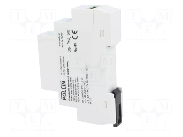 POLLIN MKF-2PK Relé de monitorización de tensión SPDT