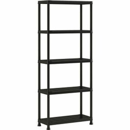Keter Estante de almacenamiento KIS Plus 75/5 - 75 x 32 x 176 cm - Negro