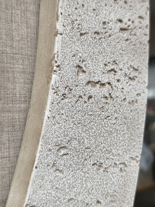 DKD Home Decor Espejo MDF Piedra 66x3x119 Gris Rugoso Moderno