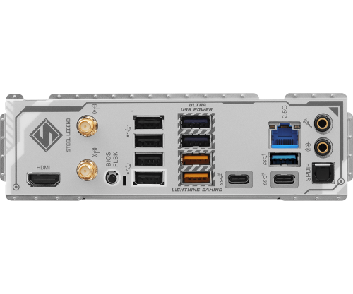 ASRock Placa Base B850 Steel Legend WiFi 90-MXBQS0-A0UAYZ, AMD AM5, Chipset B850, DDR5, WiFi 7, ATX