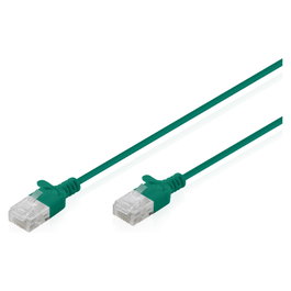 Digitus Cable de conexión CAT 6 U-UTP Slim 2 m Verde