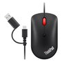 Ratón Lenovo 4Y51D20850 Negro 2400 dpi