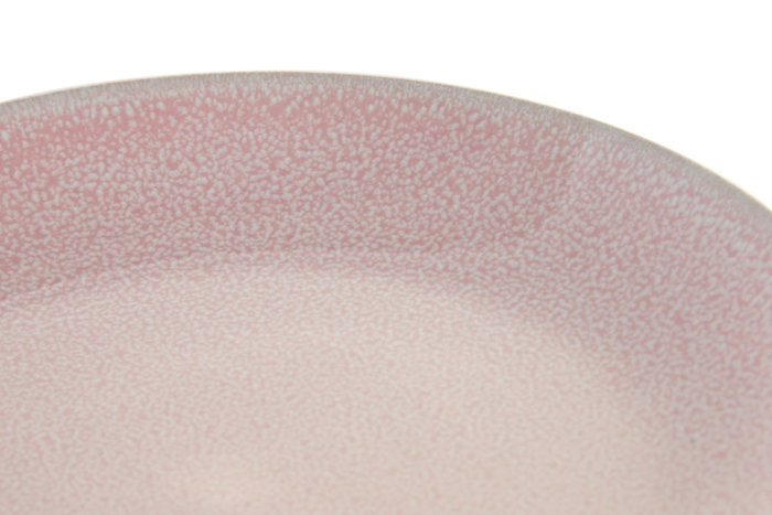 DKD Home Decor Plato de Gres Esmaltado Rosa 21,3x21,3x2,7 cm DKD Home Decor Plato de Gres Esmaltado Rosa 21,3x21,3x2,7 cm