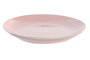DKD Home Decor Plato de Gres Esmaltado Rosa 21,3x21,3x2,7 cm