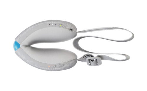 Therabody TM03350-01 SmartGoggles Masajeador de Cara Gris, Masaje Combinado, Batería 150 min, Carga USB