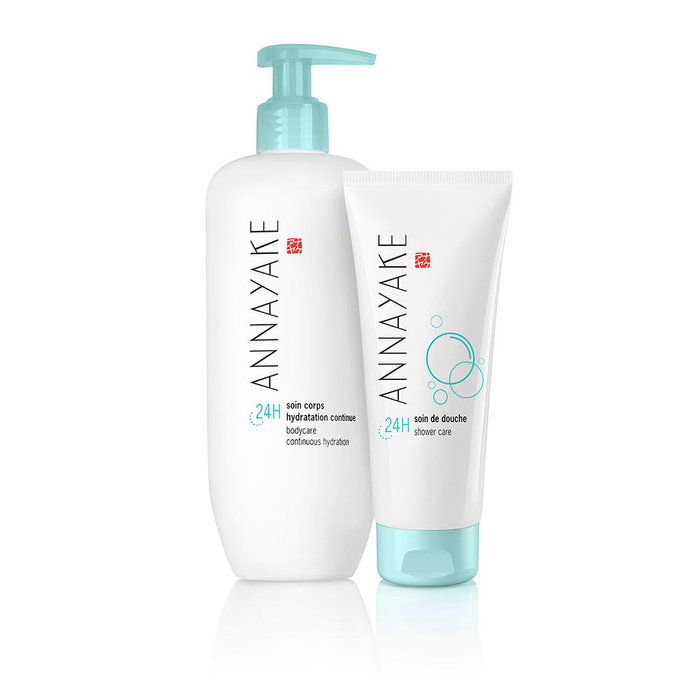 Annayake 24H Bodycare Estuche 2 Piezas Crema Hidratante Corporal 400 ml y Gel de Ducha 100 ml