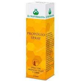 EL NATURALISTA Propóleo Spray Garganta Sistema Inmune 20Ml Con Sauce Y Cobre
