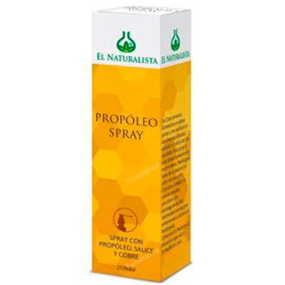EL NATURALISTA Propóleo Spray Garganta Sistema Inmune 20Ml Con Sauce Y Cobre