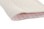 DKD Home Decor Tapete Scandi Pixel Love Rosa Blanco Microfibra 38 x 0.7 x 50 cm (12 Unidades)