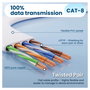 Extralink LAN Patchcord CAT.8 U/FTP 1m Blanco