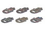 DKD Home Decor Imanes de Metal y PS con Abridor y Hamsa Dorado Surtido de 6