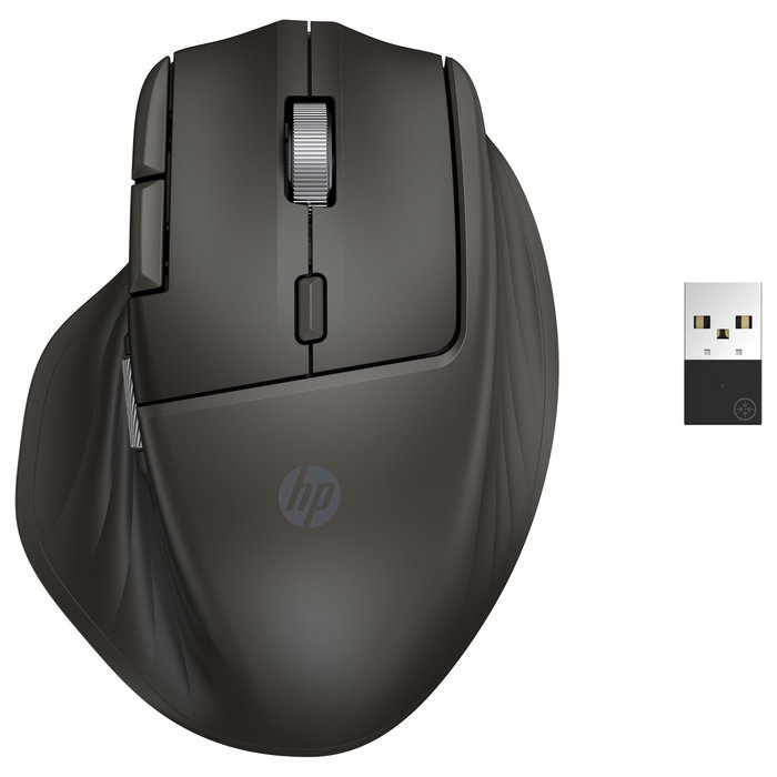 HP Ratón Inalámbrico 785M Recargable Ultra-Fast Scroll Silencioso Negro