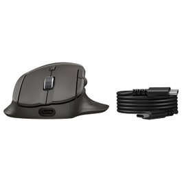 HP Ratón Inalámbrico 785M Recargable Ultra-Fast Scroll Silencioso Negro