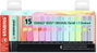 Stabilo Boss Original Set de Escritorio 15 Unidades Colores Pastel Surtidos