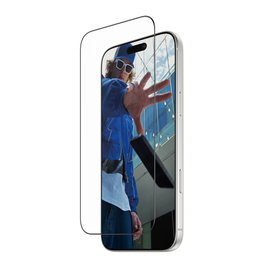 PanzerGlass Protector de Pantalla Ultra-Wide Fit para iPhone 17 Pro Max y 18 Pro Max Black Frame