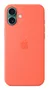 Apple iPhone 16 Plus Funda de Silicona con MagSafe - MDGT4ZM/A - Tangerine/Naranja - Protección, Carga Inalámbrica, 55% Reciclada