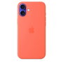 Apple iPhone 16 Plus Silicone Case with MagSafe - Tangerine